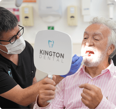 Dentist By The Green treatment room and clinician consultation