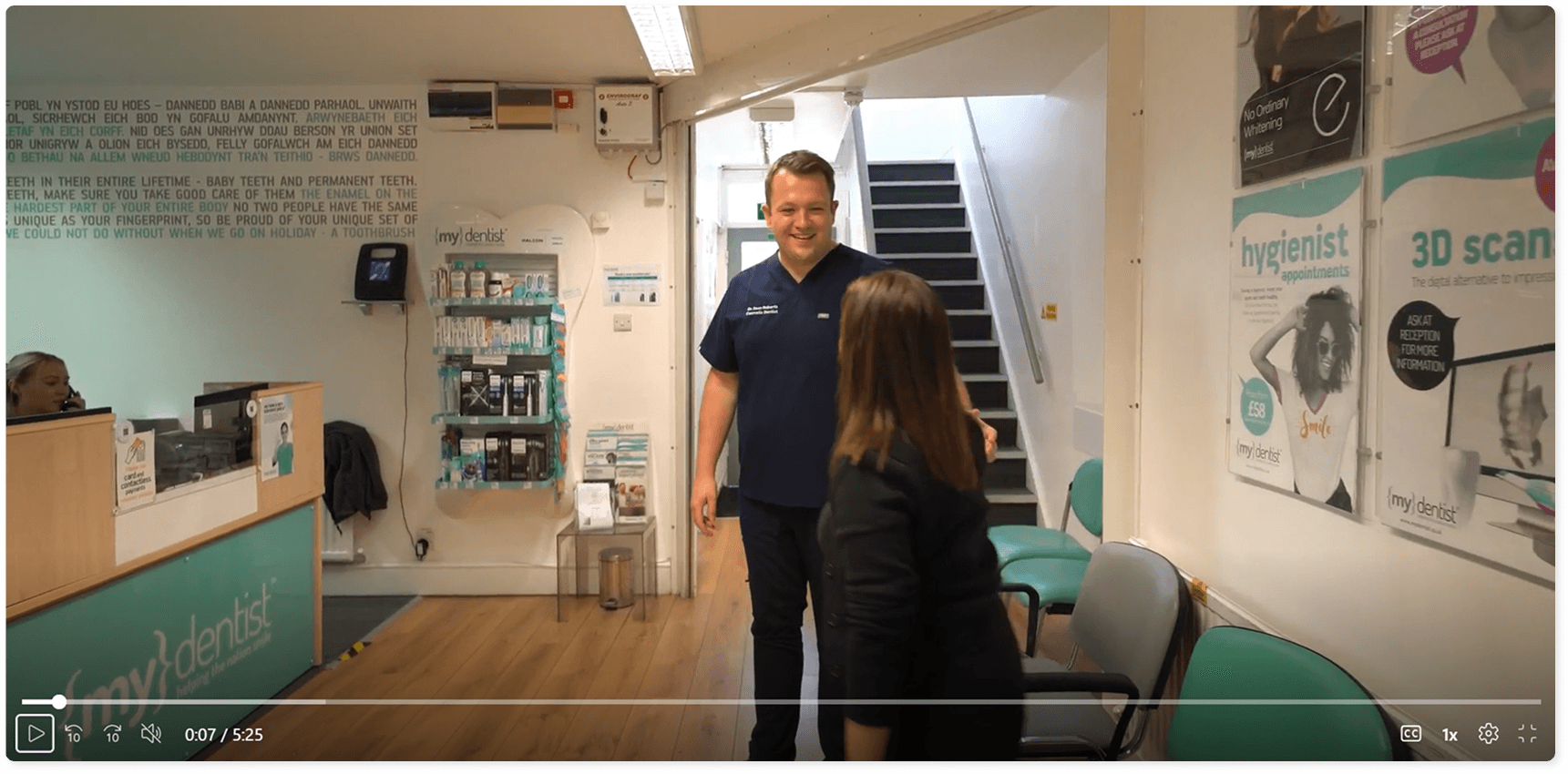 Dr Sean Roberts waiting room video