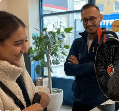 Dentist By The Green team and patient interaction