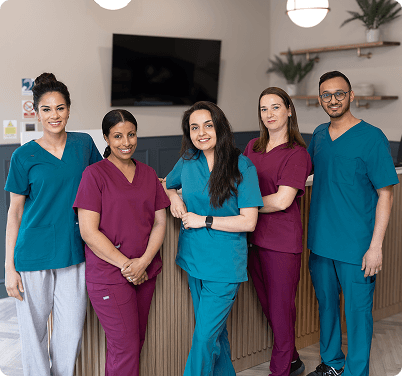 Dentist By The Green treatment room and clinician consultation
