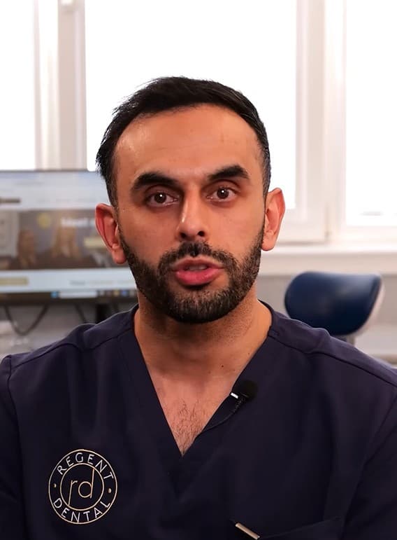 Regent Dental clinician at work