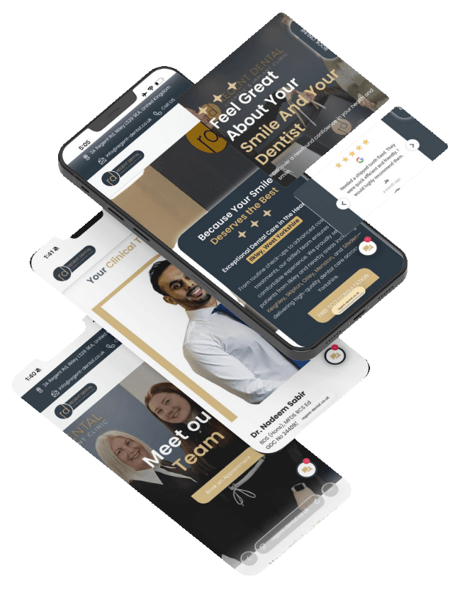Regent Dental, based in the heart of Ilkley, opened as a modern private practice with a strong community focus. With no existing digital assets, they partnered with Dentopia to build their brand from the ground up. We created a complete brand identity, designed and developed a polished website, produced photo and video content, managed their social media, delivered SEO, and launched print and merchandise materials—strategically positioning Regent Dental as Ilkley’s leading private dental clinic.